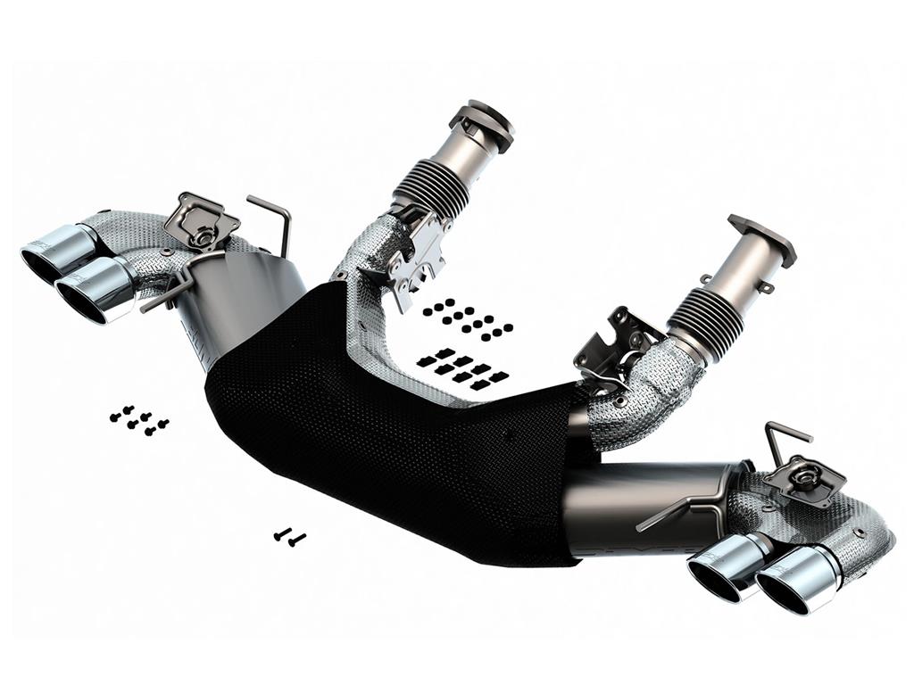 2020-2024 Borla Cat-Back Exhaust System S-Type with 4" Bright Chrome Tips